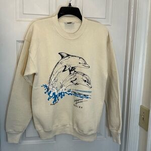 🐬 Vintage Lee Dolphin Sweatshirt • Made in USA • 1990s
